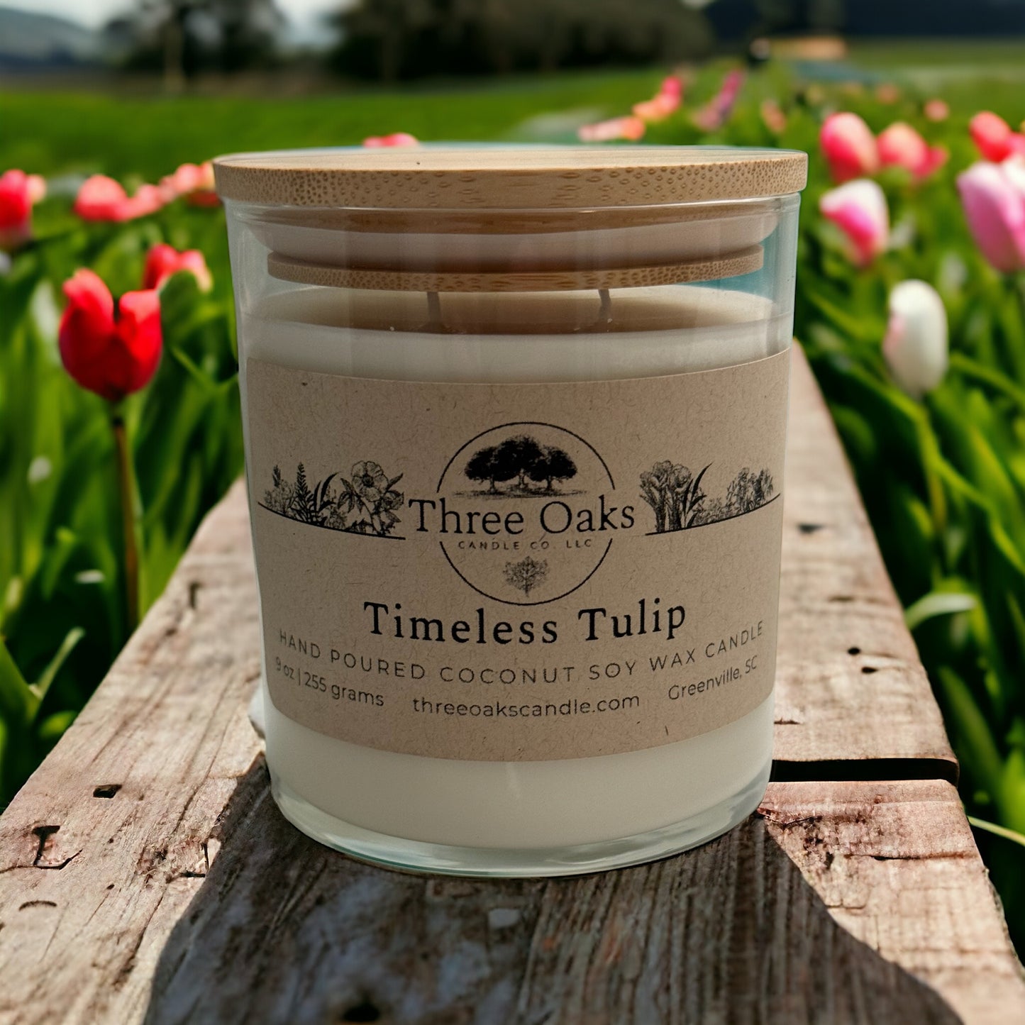 Timeless Tulip Candle