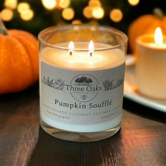 Pumpkin Soufflé Candle